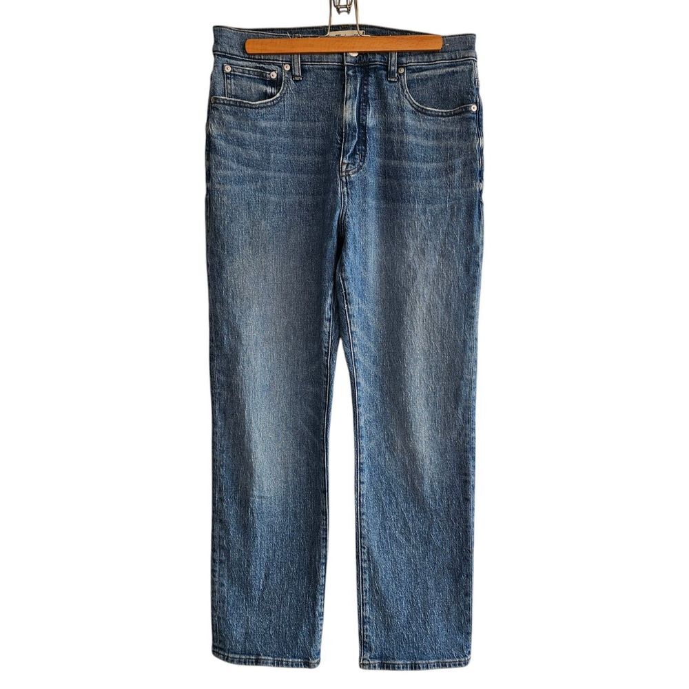 Madewell 90s Straight Jeans 30 Medium Wash 5 Pocket Stretch